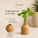 Cork Bloom Planter (L9 ×W7 × H9 CMS)