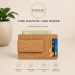Cork Magnetic Card Holder ( H8 × W 11Cms)