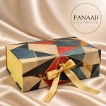 Geometric Printed Luxury Collapsible Boxes